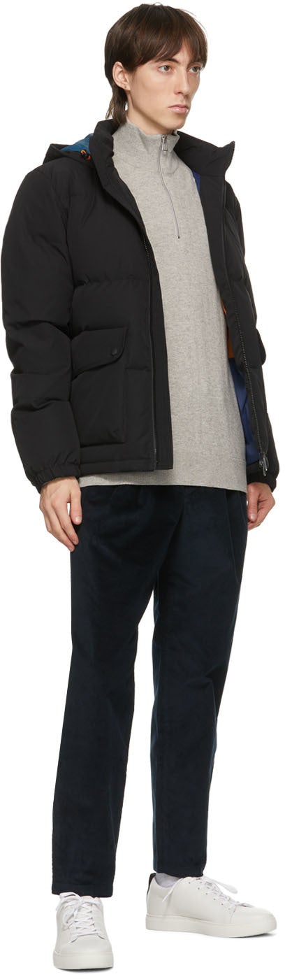 PS by Paul Smith Black Down Hooded Jacket