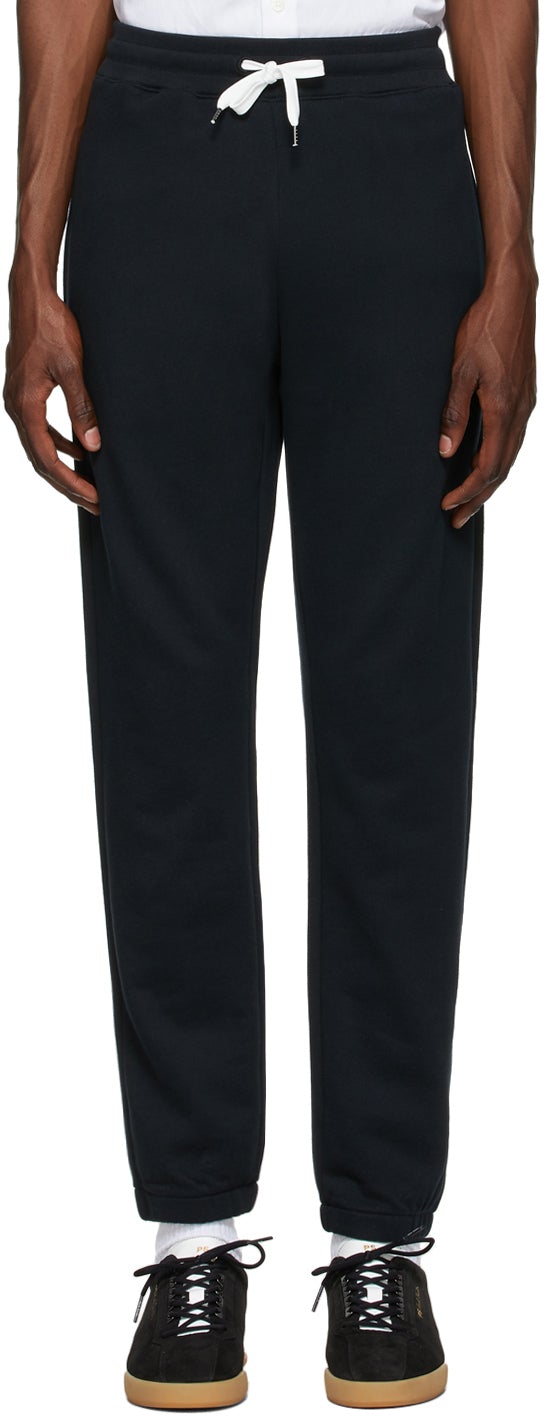 PS by Paul Smith Black Happy Lounge Pants - PS by Paul Smith Black Happy Lounge Pants - PS 바울 스미스 블랙 행복한 라운지 바지