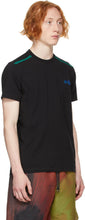 PS by Paul Smith Black Paneled Sport T-Shirt