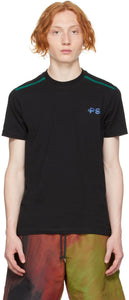 PS by Paul Smith Black Paneled Sport T-Shirt - PS by Paul Smith Noir T-shirt Sport Sport - PS 바이 스미스 블랙 패널 스포츠 티셔츠