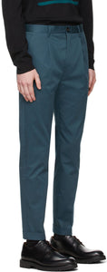 PS by Paul Smith Blue Cotton Trousers