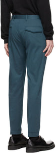 PS by Paul Smith Blue Cotton Trousers