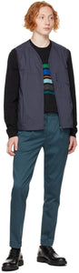 PS by Paul Smith Blue Cotton Trousers