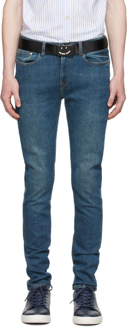 PS by Paul Smith Blue Reflex Slim-Fit Jeans - Ps by Paul Smith Blue Reflex Slim-Fit Jeans - PS 바울 스미스 블루 리플렉스 슬림 피트 청바지