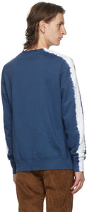 PS by Paul Smith Blue Tie-Dye Sweatshirt