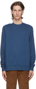 PS by Paul Smith Blue Tie-Dye Sweatshirt - PS by Paul Smith Blue Teams Sweat-shirt - PS 바울 스미스 블루 넥타이 - 염료 스웨터