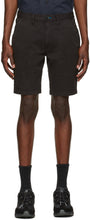 PS by Paul Smith Brown Garment-Dyed Shorts - PS by Paul Smith Brown Short teint de vêtement - PS Paul Smith Brown Garment-Dyed Shorts.