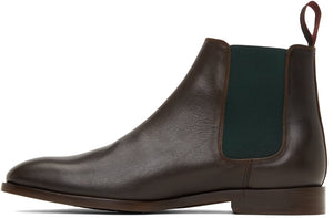 PS by Paul Smith Brown Gerald Leather Chelsea Boots