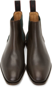 PS by Paul Smith Brown Gerald Leather Chelsea Boots