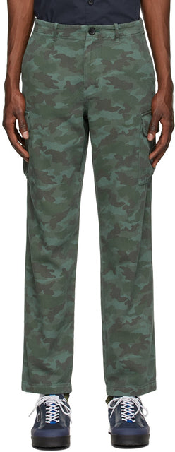 PS by Paul Smith Green Camo Military Cargo Pants - PS by Paul Smith Green Camo Camo Military Cargo Cargo - PS 바울 스미스 그린 카모 군사 카고 바지