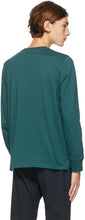 PS by Paul Smith Green Organic Zebra Logo Long Sleeve T-Shirt