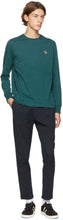 PS by Paul Smith Green Organic Zebra Logo Long Sleeve T-Shirt
