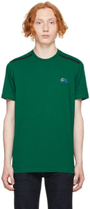 PS by Paul Smith Green Paneled Sport T-Shirt - PS By Paul Smith Green Sport Sport T-shirt - PS 바울 스미스 그린 패널 스포츠 티셔츠