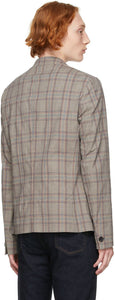 PS by Paul Smith Grey Check Unlined Blazer