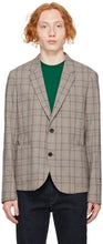 PS by Paul Smith Grey Check Unlined Blazer - PS by Paul Smith Vérification grise Blazer non doublé - PS Paul Smith Grey Check Ulined Blazer