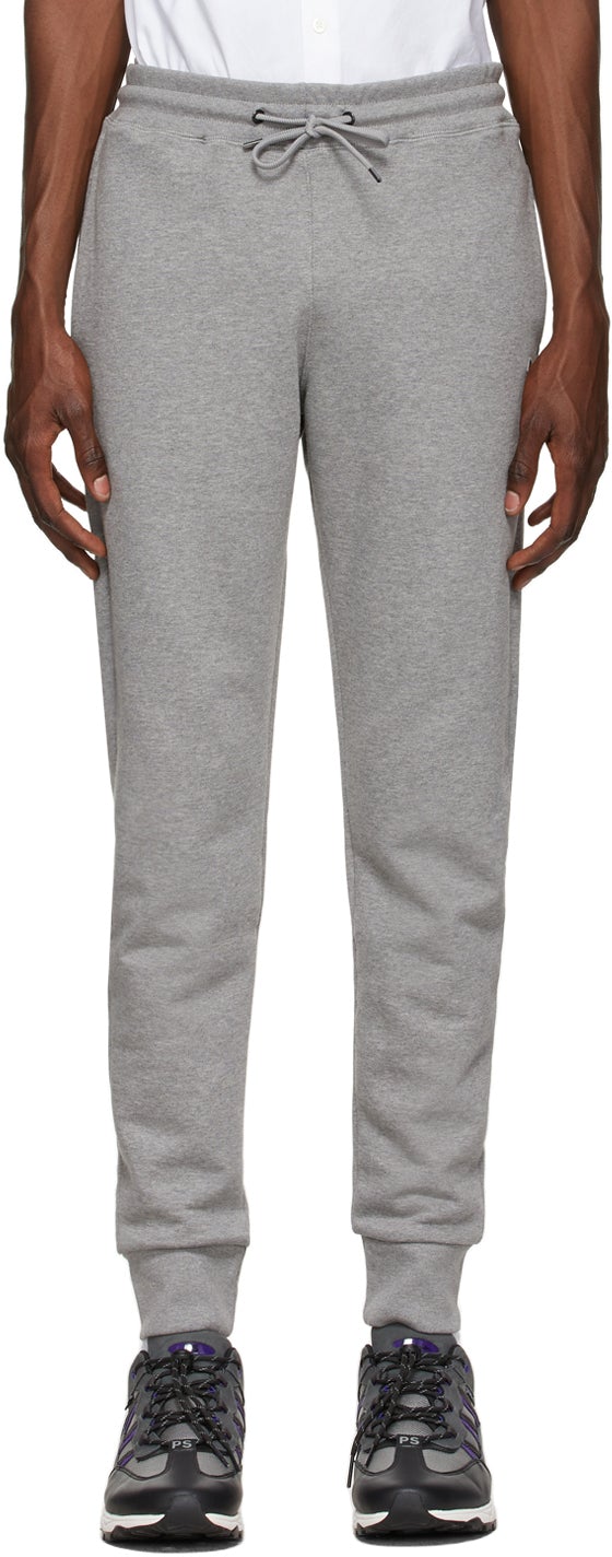 PS by Paul Smith Grey Zebra Logo Lounge Pants - Ps de Paul Smith Grey Zebra Logo Logo Pantalon - PS 바울 스미스 그레이 얼룩말 로고 로고 라운지 바지