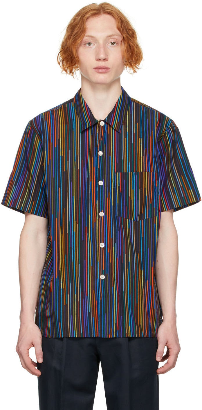 PS by Paul Smith Multicolor Championship Stripe Shirt - PS By Paul Smith Multicolor Championship Stripe Shirt - PS 바울 스미스 멀티 챔피언십 스트라이프 셔츠