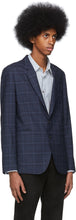 PS by Paul Smith Navy Check Unlined Blazer