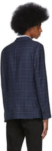 PS by Paul Smith Navy Check Unlined Blazer
