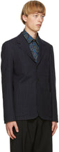 PS by Paul Smith Navy Pinstripe Blazer