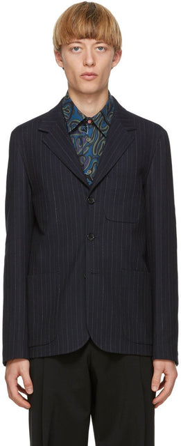 PS by Paul Smith Navy Pinstripe Blazer - PS by Paul Smith Navy Pinstripe Blazer - PS By Paul Smith Navy Pinstripe Blazer.