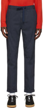 PS by Paul Smith Navy Puppytooth Trousers - Ps by Paul Smith Navy PuppyTooth Pantalons - PS Paul Smith Navy Puppytooth 바지