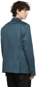 PS by Paul Smith Navy Twill Blazer