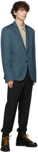 PS by Paul Smith Navy Twill Blazer