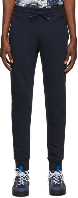 PS by Paul Smith Navy Zebra Logo Lounge Pants - PS by Paul Smith Navy Zebra Logo Lounge Pants - PS 바울 스미스 네이비 얼룩말 로고 라운지 바지
