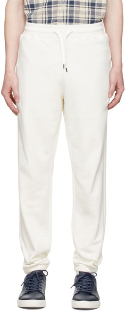 PS by Paul Smith Off-White Happy Lounge Pants - PS by Paul Smith Pantalon Happy Happy Lounge - PS by Paul Smith Off-White Happy Lounge 바지