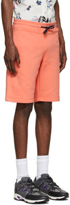 PS by Paul Smith Orange Organic Cotton Zebra Logo Shorts