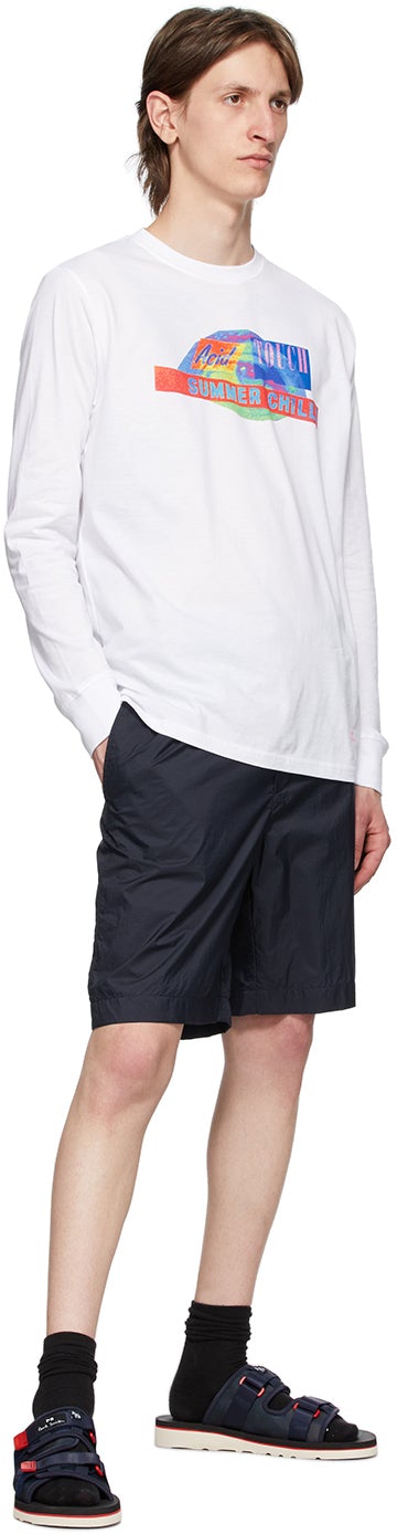 PS by Paul Smith White 'Acid Touch' Sweatshirt