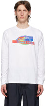 PS by Paul Smith White 'Acid Touch' Sweatshirt - PS by Paul Smith White 'Acid Touch' Sweat-shirt - PS 바울 스미스 화이트 '산성 터치'스웨터