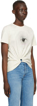 Paco Rabanne Off-White Eye Cropped T-Shirt