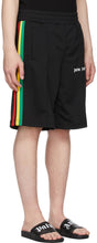 Palm Angels Black Jersey Exodus Track Shorts