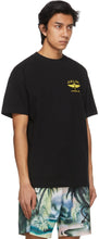Palm Angels Black Military Wings T-Shirt