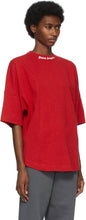 Palm Angels Red Double Logo T-Shirt