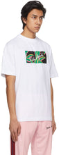 Palm Angels White Tropical Logo T-Shirt