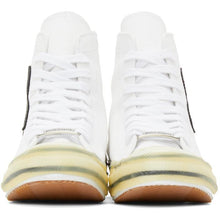 Palm Angels White Vulcanized Palm Sneakers