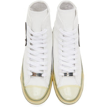 Palm Angels White Vulcanized Palm Sneakers