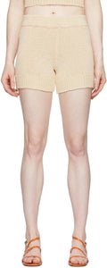 Paloma Wool Off-White Zubat Shorts - Short zubat hors blanc de palais - 팔로마 울 오프 화이트 Zubat 반바지