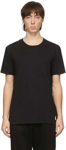 Paul Smith Black Crewneck T-Shirt - Paul Smith Noir Crewneck T-shirt - 폴 스미스 블랙 크루 넥 티셔츠
