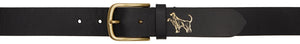 Paul Smith Black Leather Belt - Paul Smith Ceinture en cuir noir - 폴 스미스 블랙 가죽 벨트