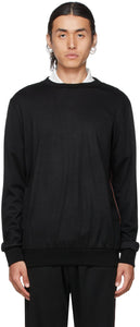 Paul Smith Black Signature Stripe Sweatshirt - Paul Smith Sweat-shirt Signature Black Signature - 폴 스미스 블랙 서명 스트라이프 스웨터