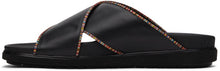 Paul Smith Black Swirl Pax Sandals