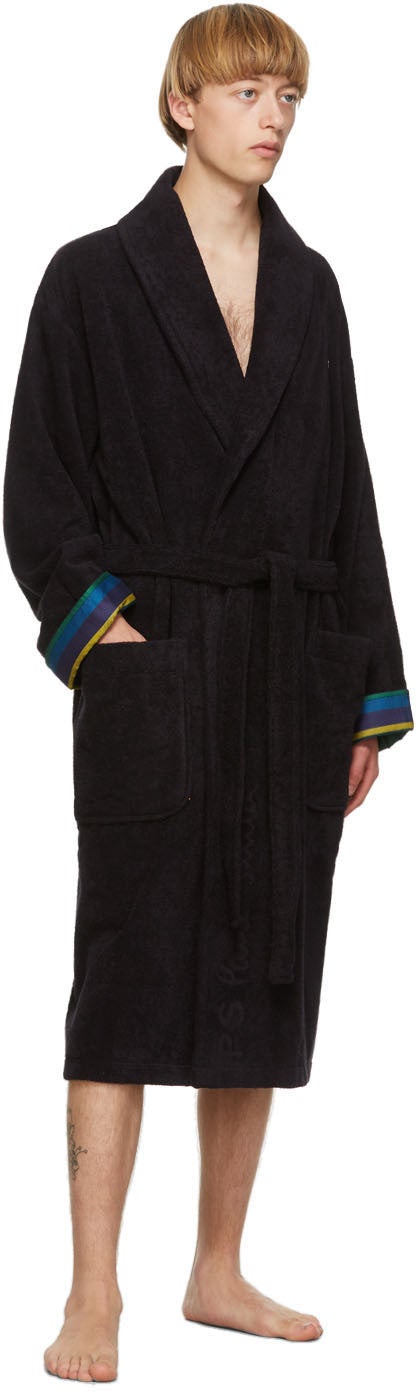 Paul Smith Black Zebra Dressing Gown