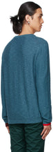 Paul Smith Blue Wool Knit Sweater