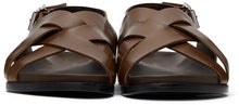 Paul Smith Brown Chandler Sandals