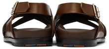 Paul Smith Brown Chandler Sandals