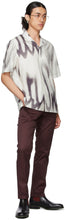 Paul Smith Burgundy Organic Cotton Stretch Chinos